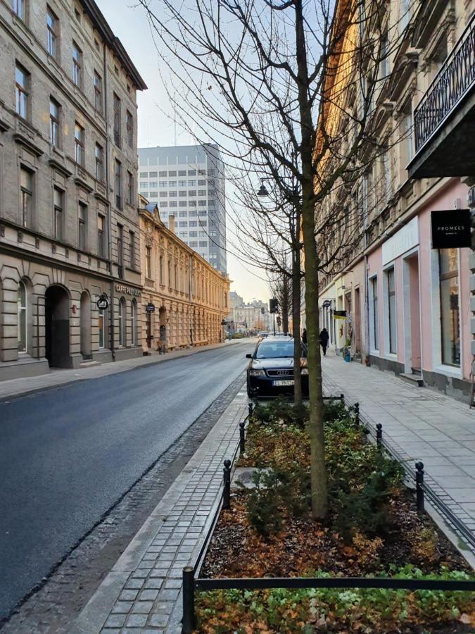 Ferienwohnung Piekne Mieszkanie Z Balkonem Łódź Exterior foto